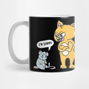 Funny Humor Sorry I'm Sorry Animals Funny Mug